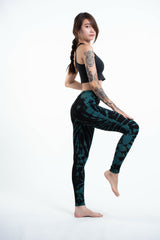 Womens Tie Dye Yoga Leggings