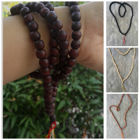 Assorted set of 5 Tibetan Bodhi Seed Mala Beads Necklace Or Bracelet