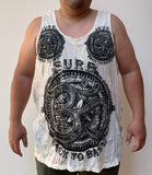 Wholesale Sure Design Men's Big Ohm Tank Top White - $8.50