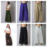Wholesale Assorted set of 5 Thailand Super Soft Organic Cotton Wide Leg Yoga Pants - $51.00