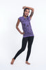 Sure Design Womens Octopus Chakras T-Shirt Purple