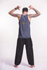 Men's Singha Beer Tank Top Denim Blue