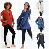 Wholesale Assorted set of 5 Thai Lightweight Cotton Cover Up Blouse - $60.00