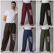 Assorted set of 5 The Dragon Men's Thai Yoga Pants