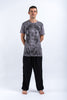 Sure Design Men's Wild Elephant T-Shirt Gray