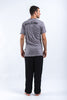 Sure Design Men's Wild Elephant T-Shirt Gray
