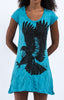 Sure Design Women's Eagle Dress Turquoise
