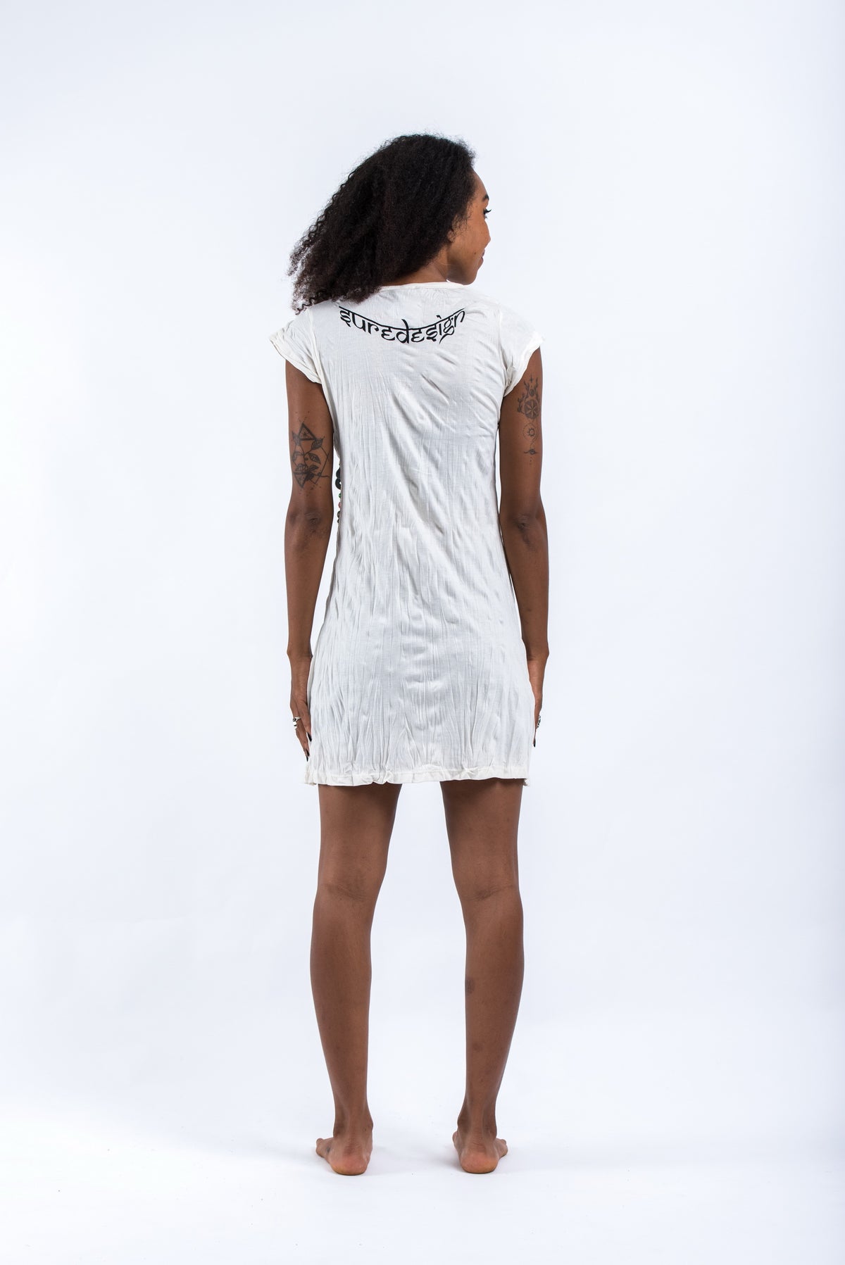 Sure Design Women's Dreamcatcher Dress White