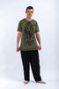 Sure Design Men's Crazy Fingers T-Shirt Green