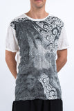 Wholesale Sure Design Men's Smoking Rasta T-Shirt White - $7.00