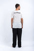Sure Design Men's Smoking Rasta T-Shirt White