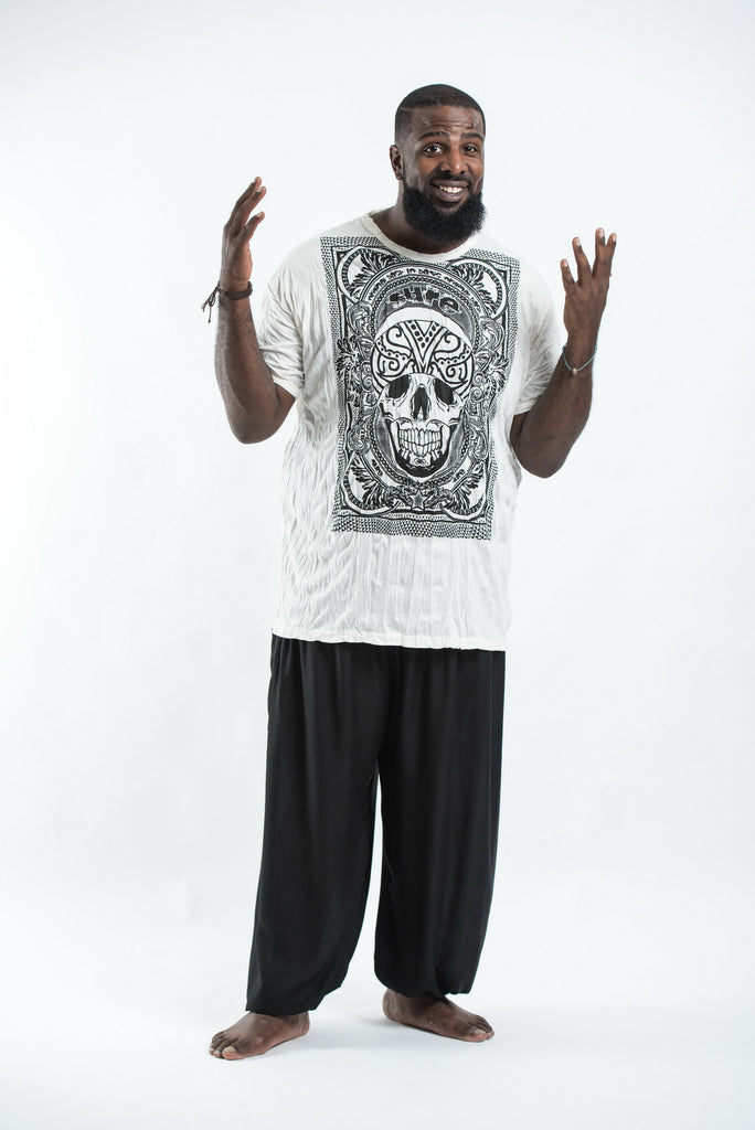 plus size skull tops