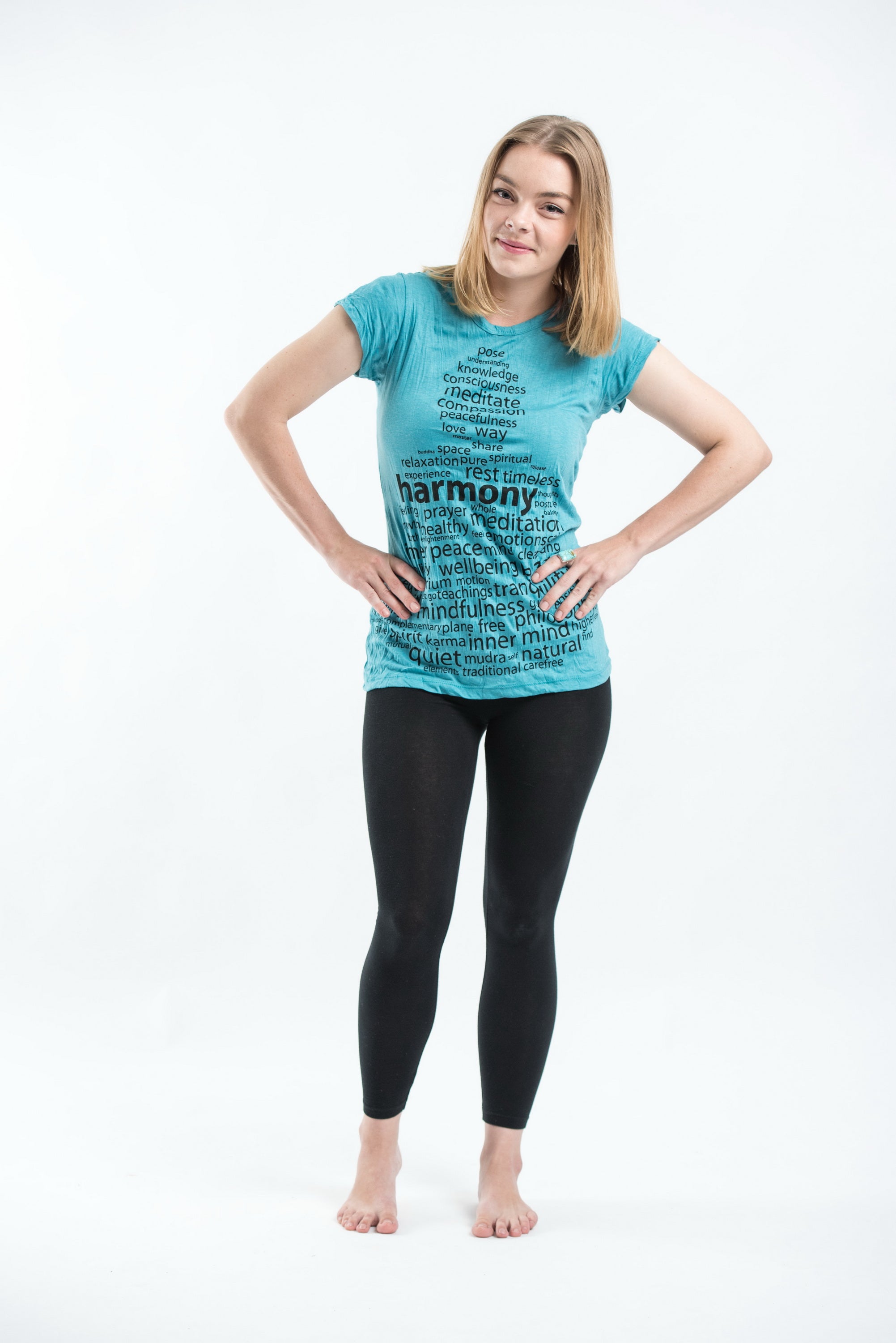 Sure Design Women's Harmony T-Shirt Turquoise