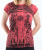Sure Design Women's Wild Elephant T-Shirt Red