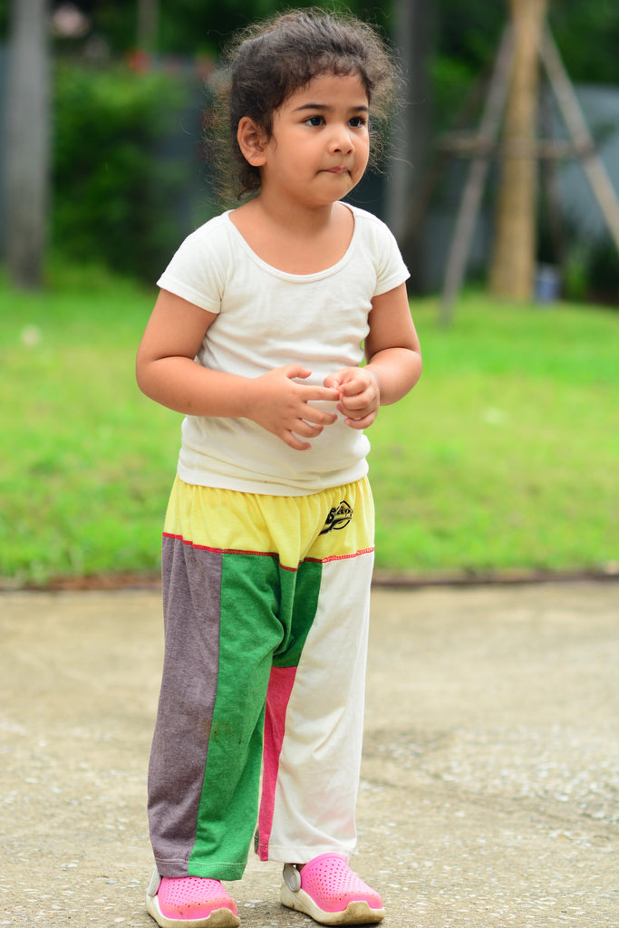 Assorted set of 5 Kids Patchwork Pants – Sure Design Wholesale
