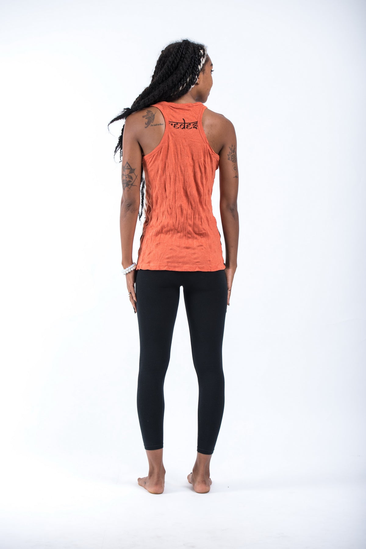 Sure Design Women's Tree of Life Tank Top Orange