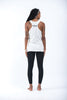Sure Design Women's Infinitee Yoga Stamp Tank Top White