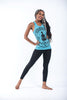 Sure Design Women's Infinitee Yoga Stamp Tank Top Turquoise