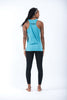 Sure Design Women's Infinitee Yoga Stamp Tank Top Turquoise