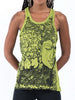 Sure Design Women's Sanskrit Buddha Tank Top Lime