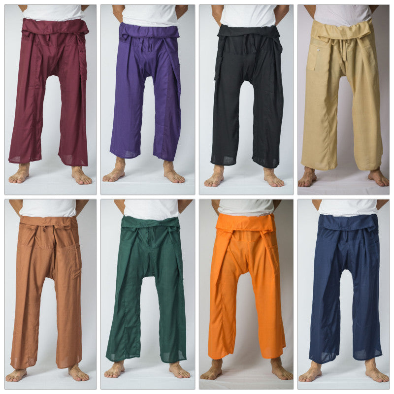 Wholesale Assorted set of 5 Silky Soft Thai Fisherman Pants – Sure