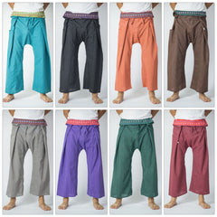 Assorted set of 5 Thai Pinstripe Fisherman Pants