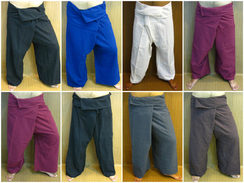 Assorted set of 10 Thai Cotton Fisherman Pants