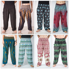 Assorted set of 10 Thai High Crotch Harem Pants BESTSELLER