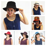 Wholesale Assorted set of 3 Handmade Fringed Brim Sun Hat Solid Color - $25.00