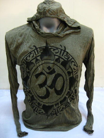Sure Design Unisex Infinitee Ohm Hoodie Green