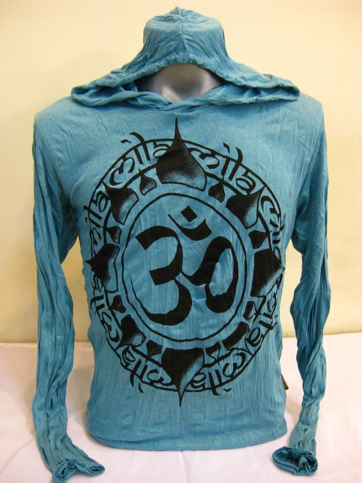 Sure Design Unisex Infinitee Ohm Hoodie Turquoise
