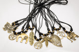Wholesale Assorted 10 Piece Set Hand Made Brass Necklace - $30.00