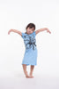 Sure Design Kids Octopus Dress Light Blue