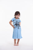 Wholesale Sure Design Kids Octopus Dress Light Blue - $8.50