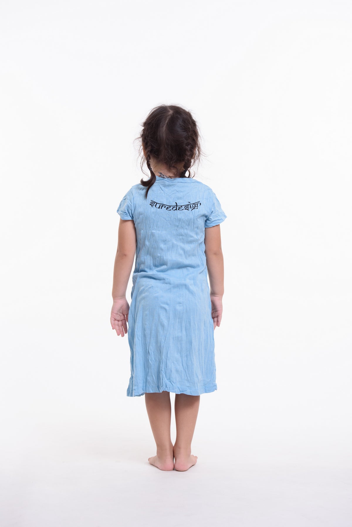 Sure Design Kids Octopus Dress Light Blue