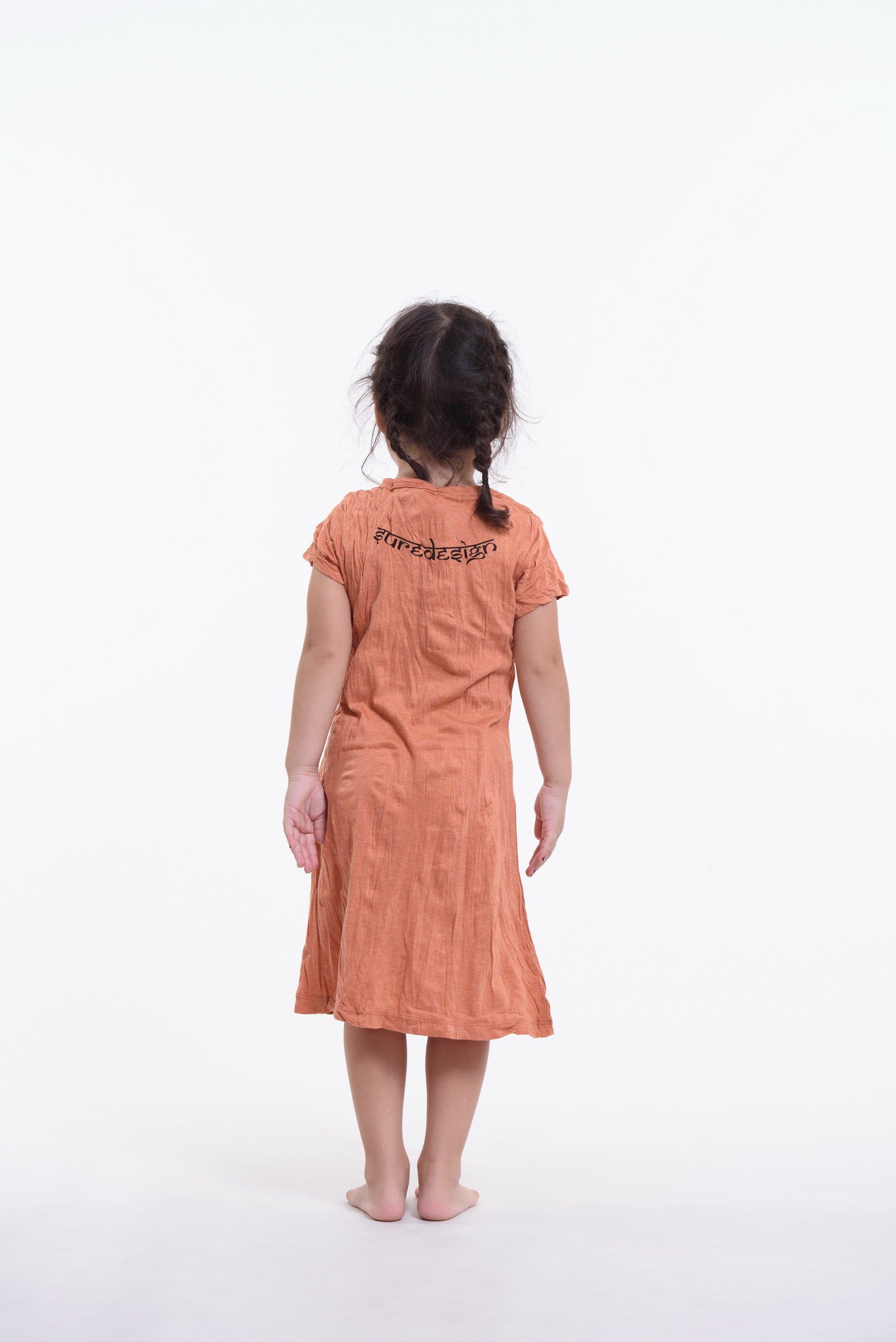Sure Design Kids Octopus Dress Orange
