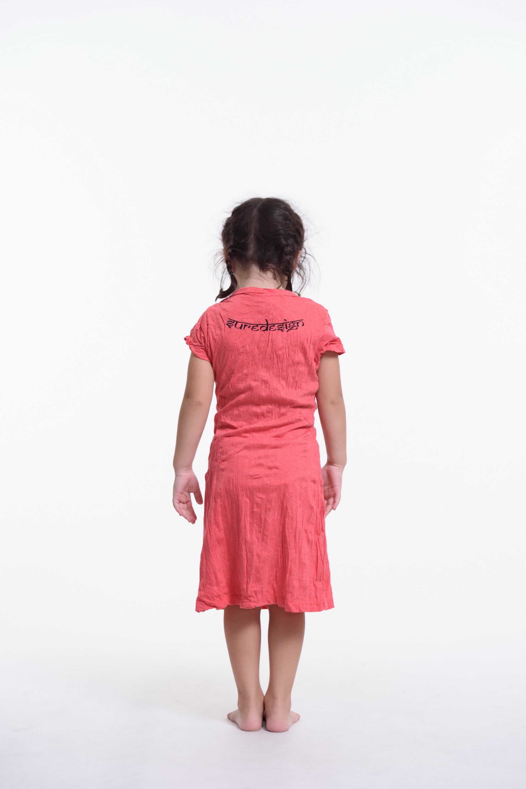 Sure Design Kids Octopus Dress Red