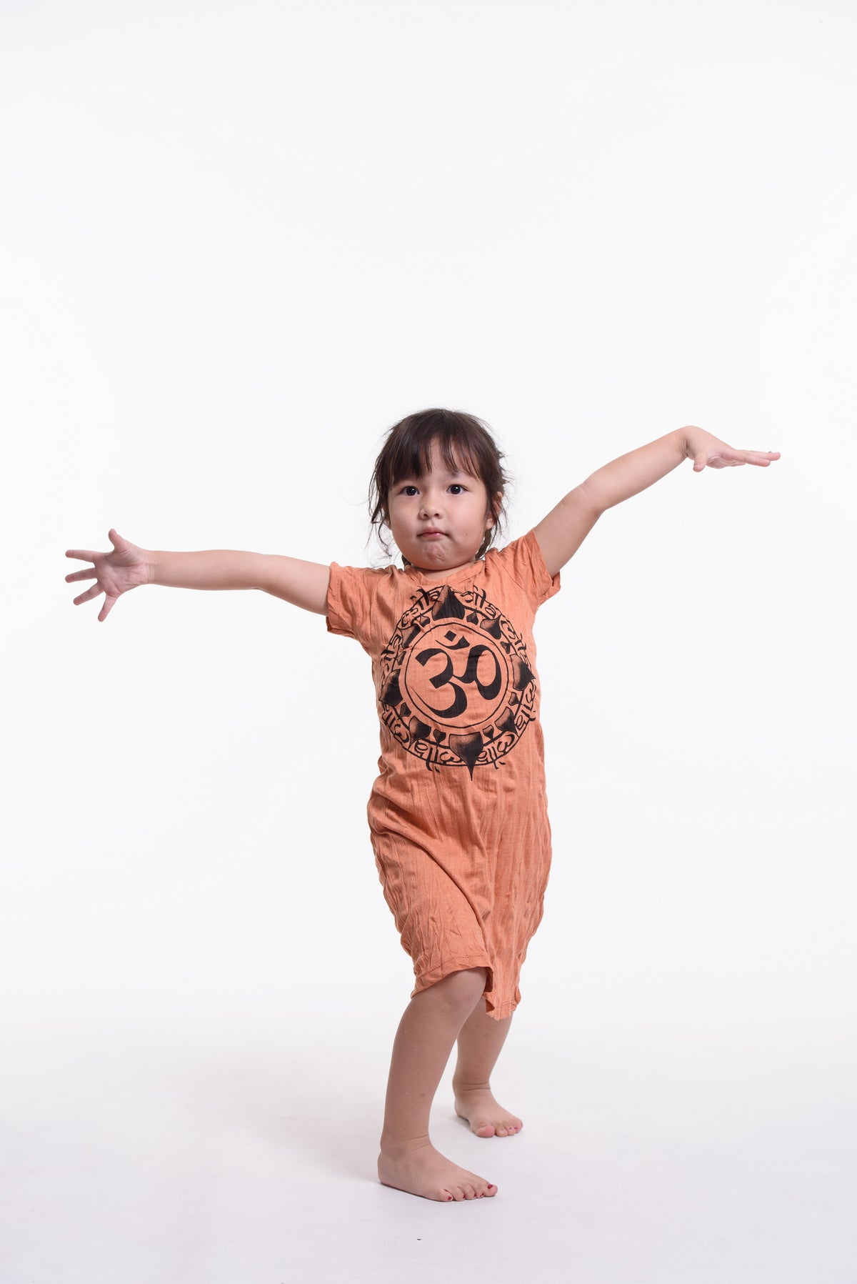 Sure Design Kids Infinitee Ohm Dress Orange
