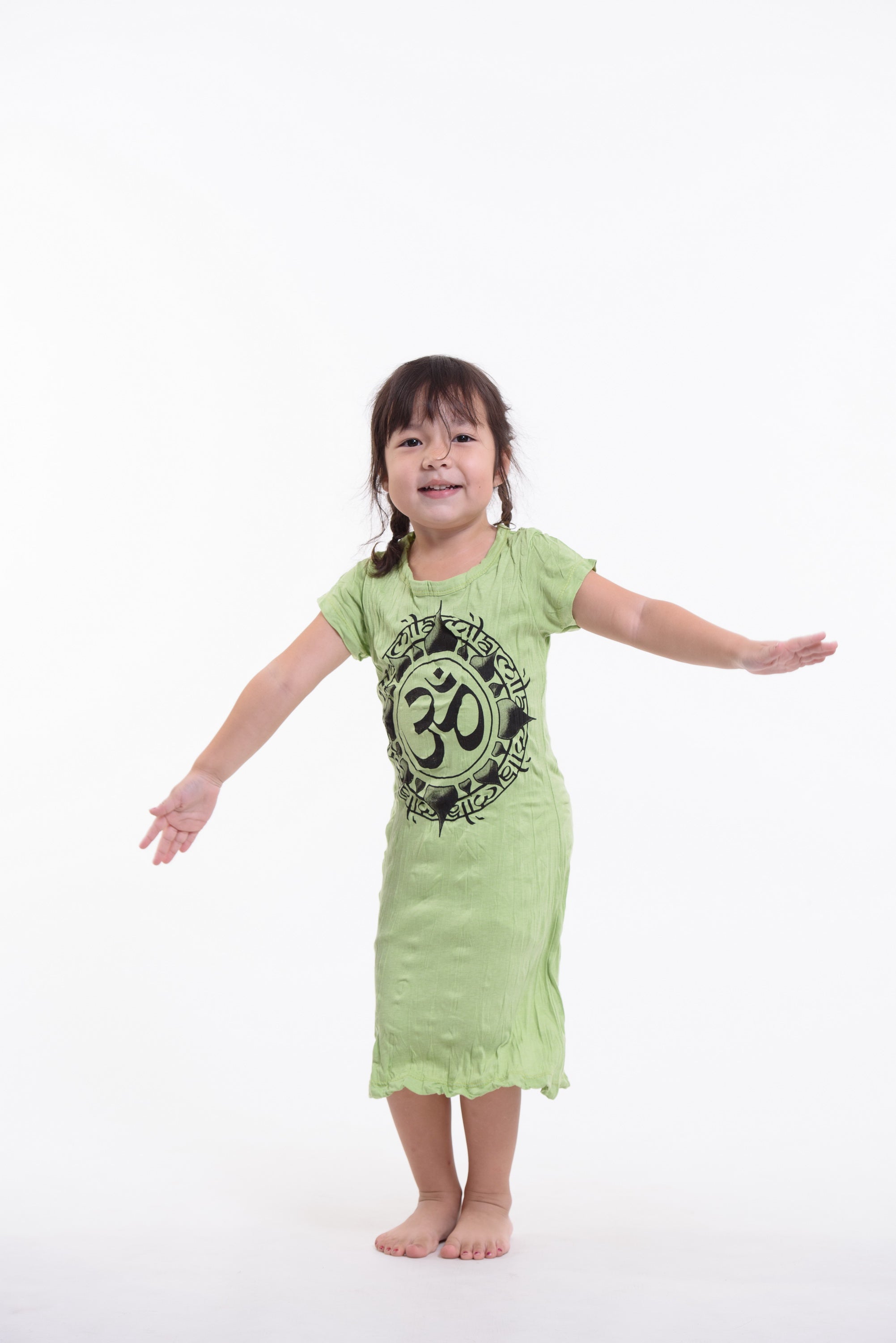 Sure Design Kids Infinitee Ohm Dress Lime