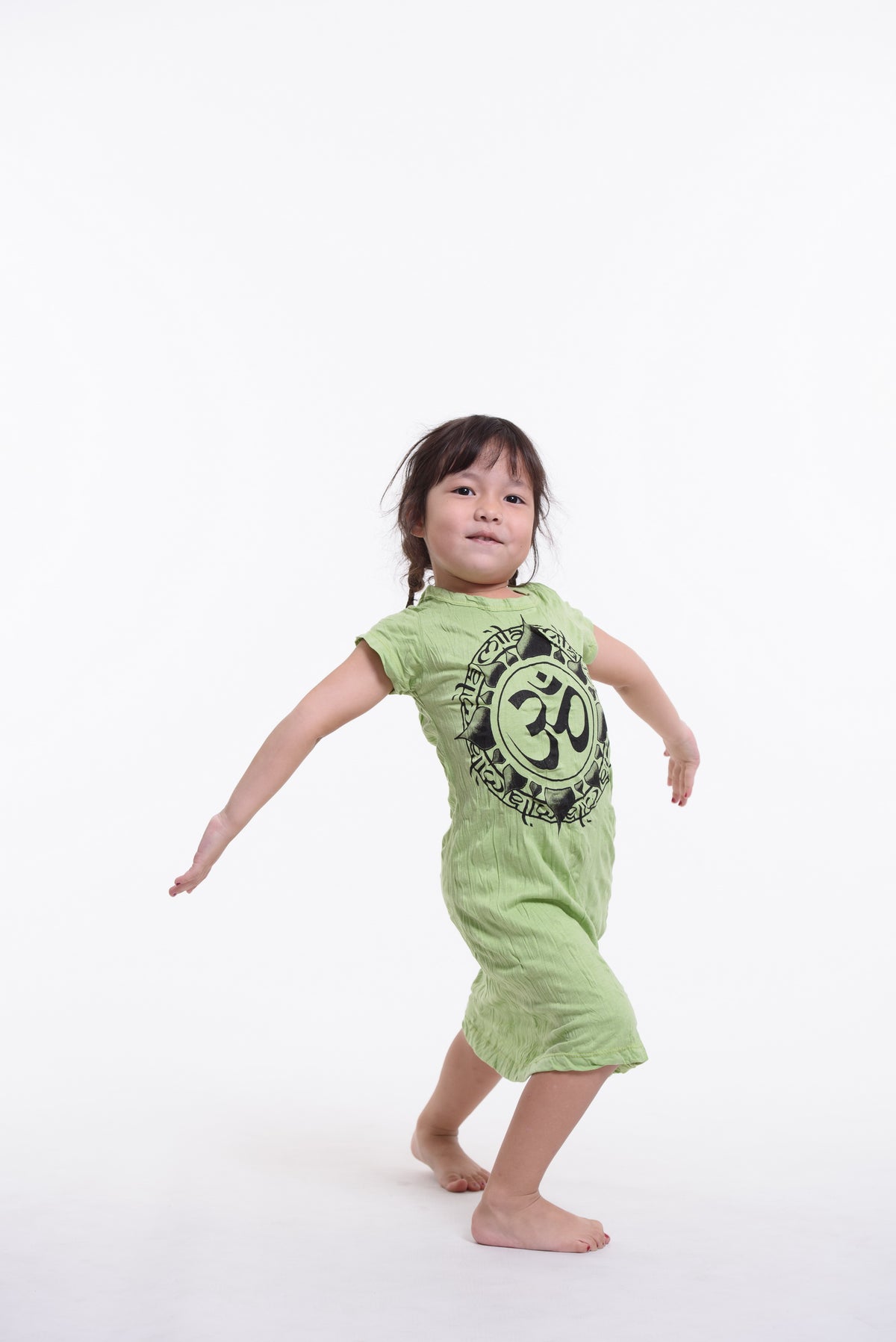 Sure Design Kids Infinitee Ohm Dress Lime