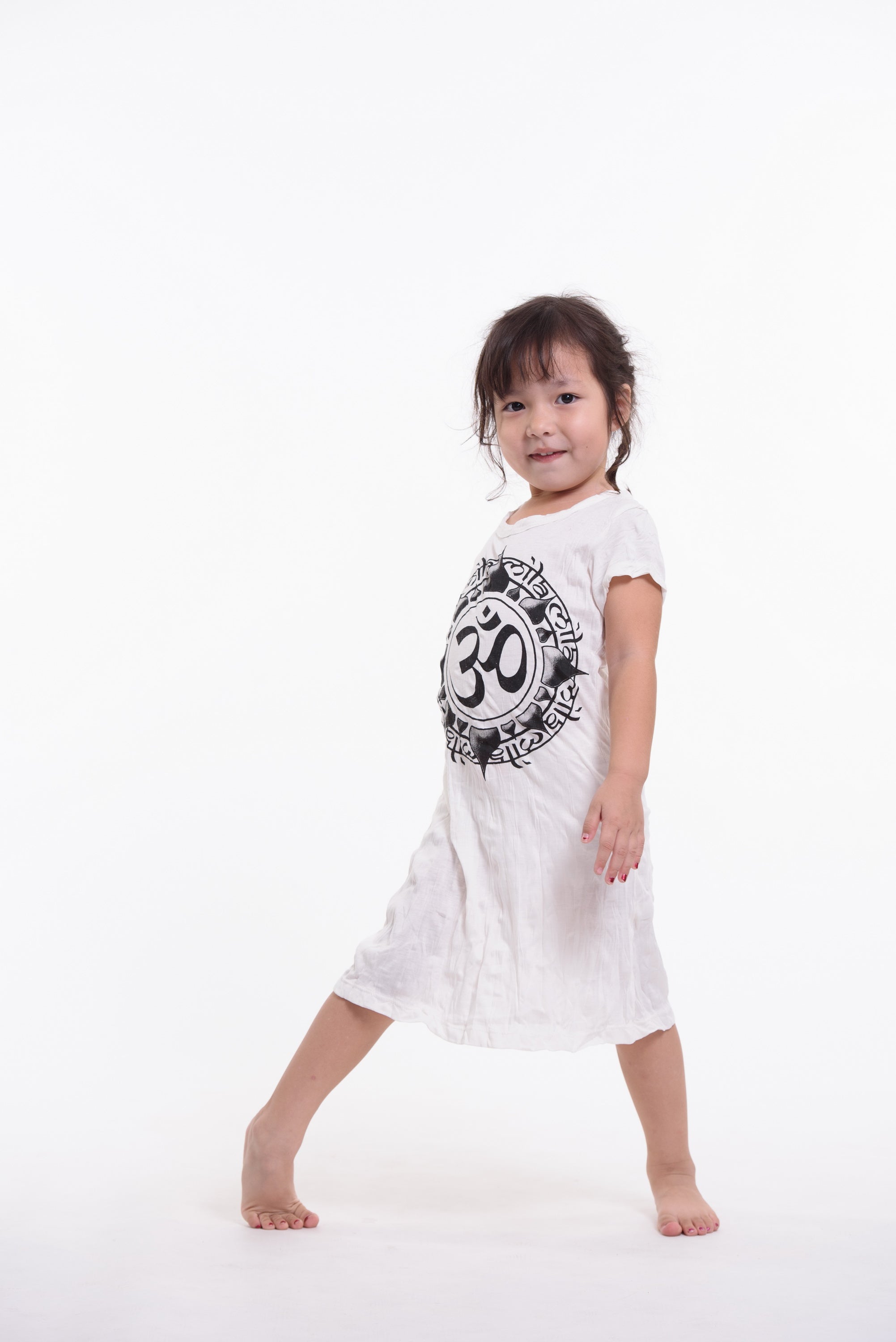 Sure Design Kids Infinitee Ohm Dress White