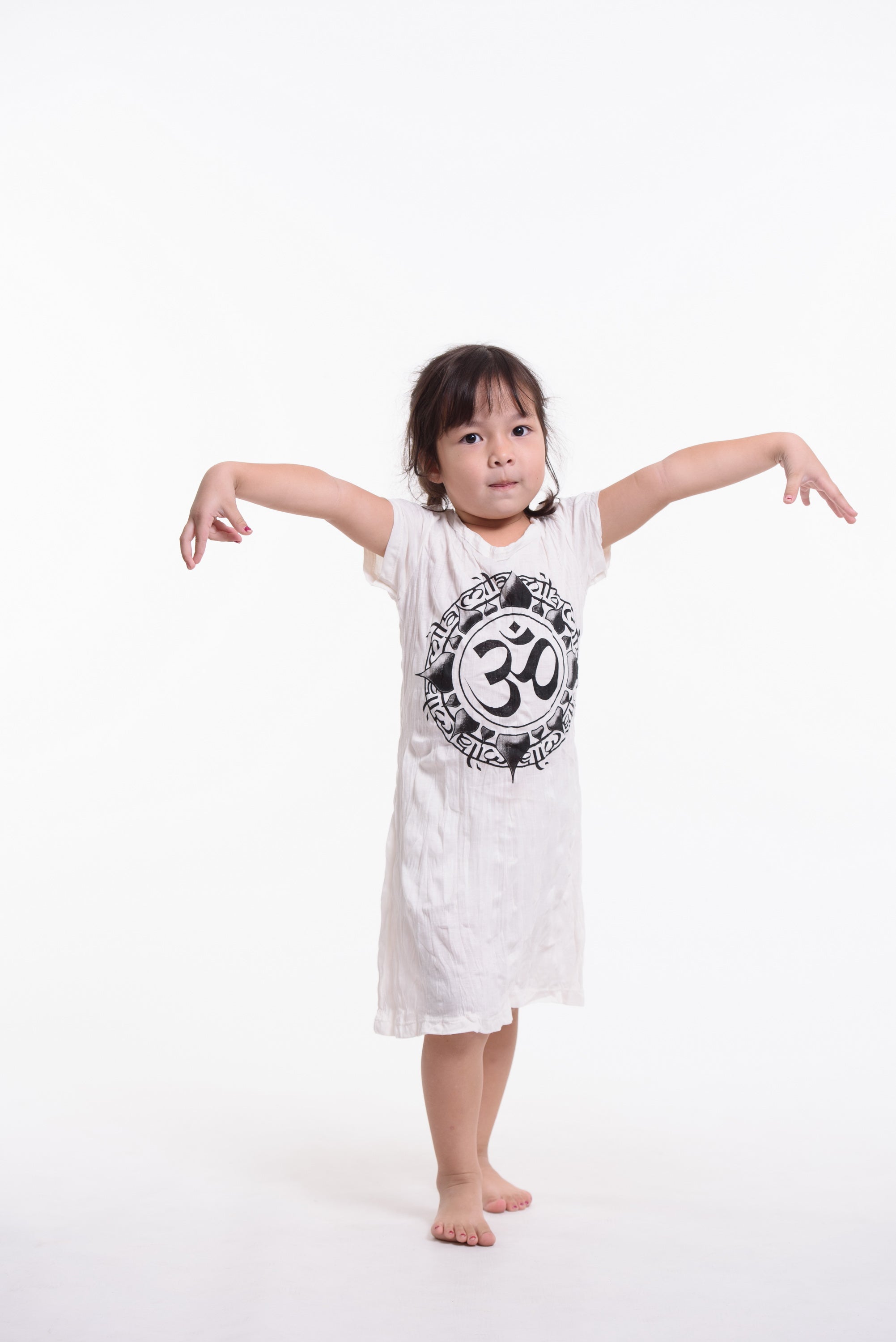 Sure Design Kids Infinitee Ohm Dress White