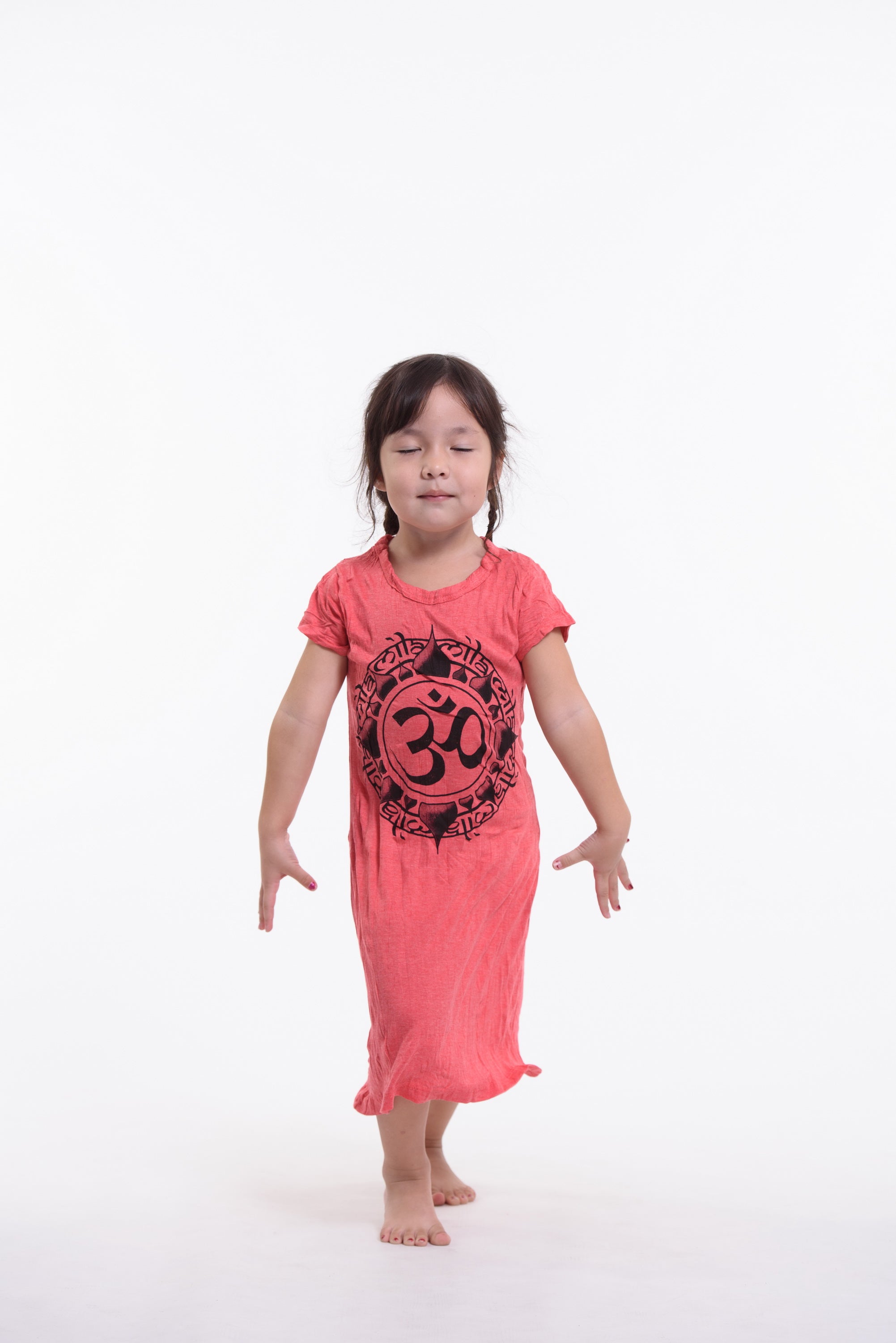 Sure Design Kids Infinitee Ohm Dress Red – Sure Design Wholesale