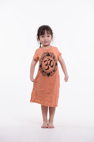 Sure Design Kids Infinitee Ohm Dress Orange