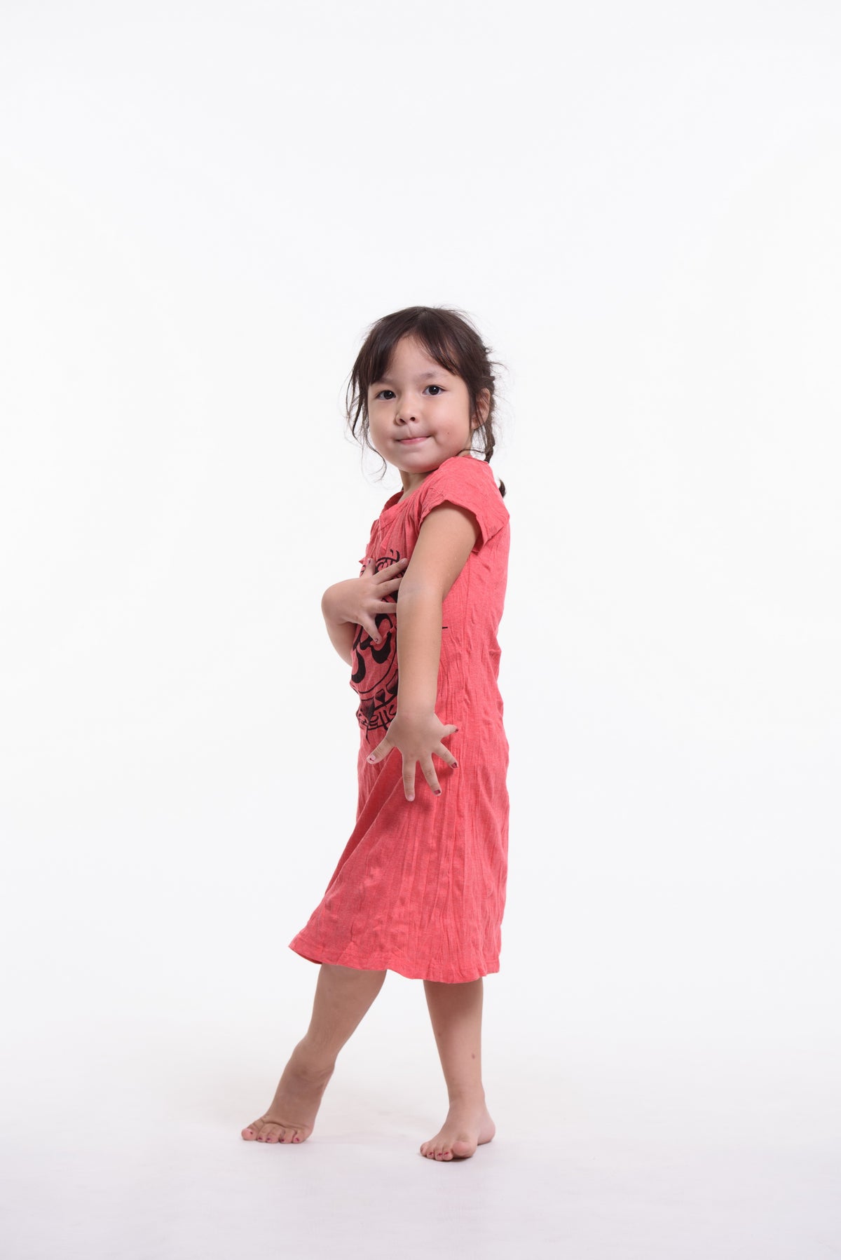 Sure Design Kids Infinitee Ohm Dress Red