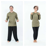 Wholesale Sure Design Unisex Blank Long Sleeve T-Shirt Green - $11.00