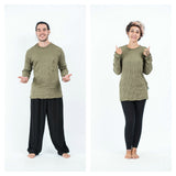 Wholesale Sure Design Unisex Blank Long Sleeve T-Shirt Green - $10.00