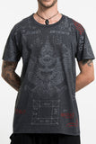 Wholesale Mens Garuda Tattoo T-Shirt in Black - $9.00