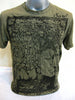 Sure Design Men's Sanskrit Buddha T-Shirt Green
