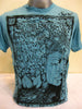 Sure Design Men's Sanskrit Buddha T-Shirt Turquoise